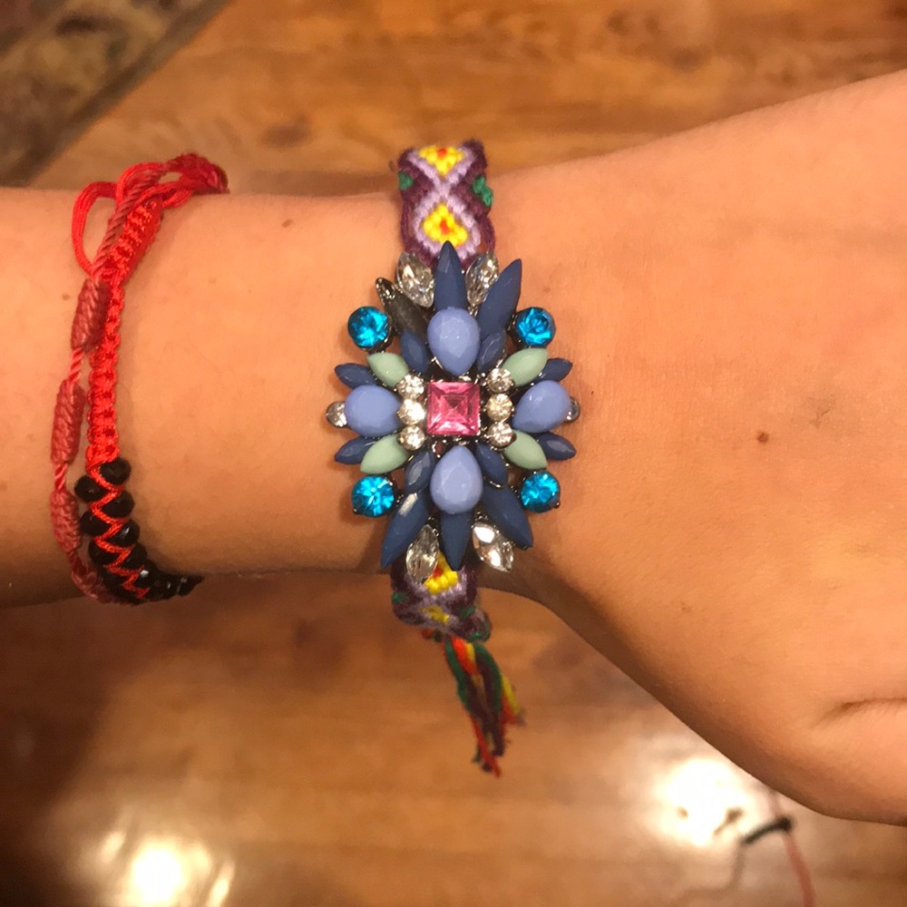 Bejeweled Lanyard bracelet